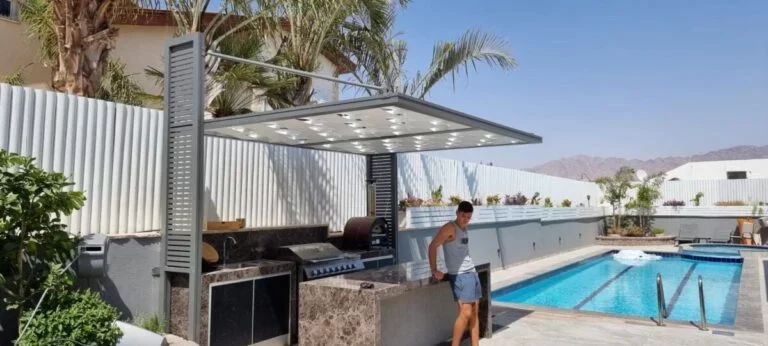 Aluminum Pergola, los angeles, mulholland brand