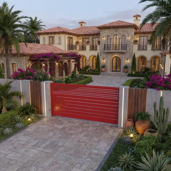Mixed24 Driveway-double-redsingle